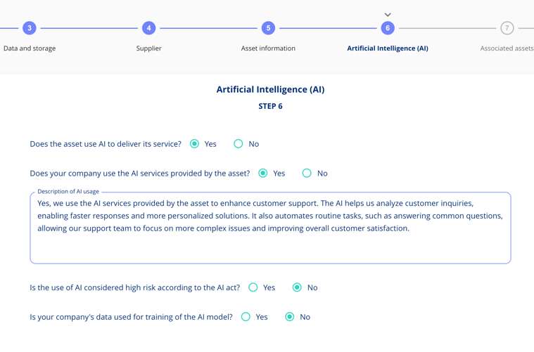 AI feature