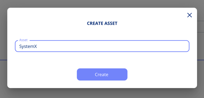 Create asset