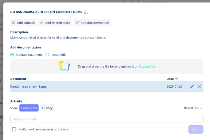 Paste documentation